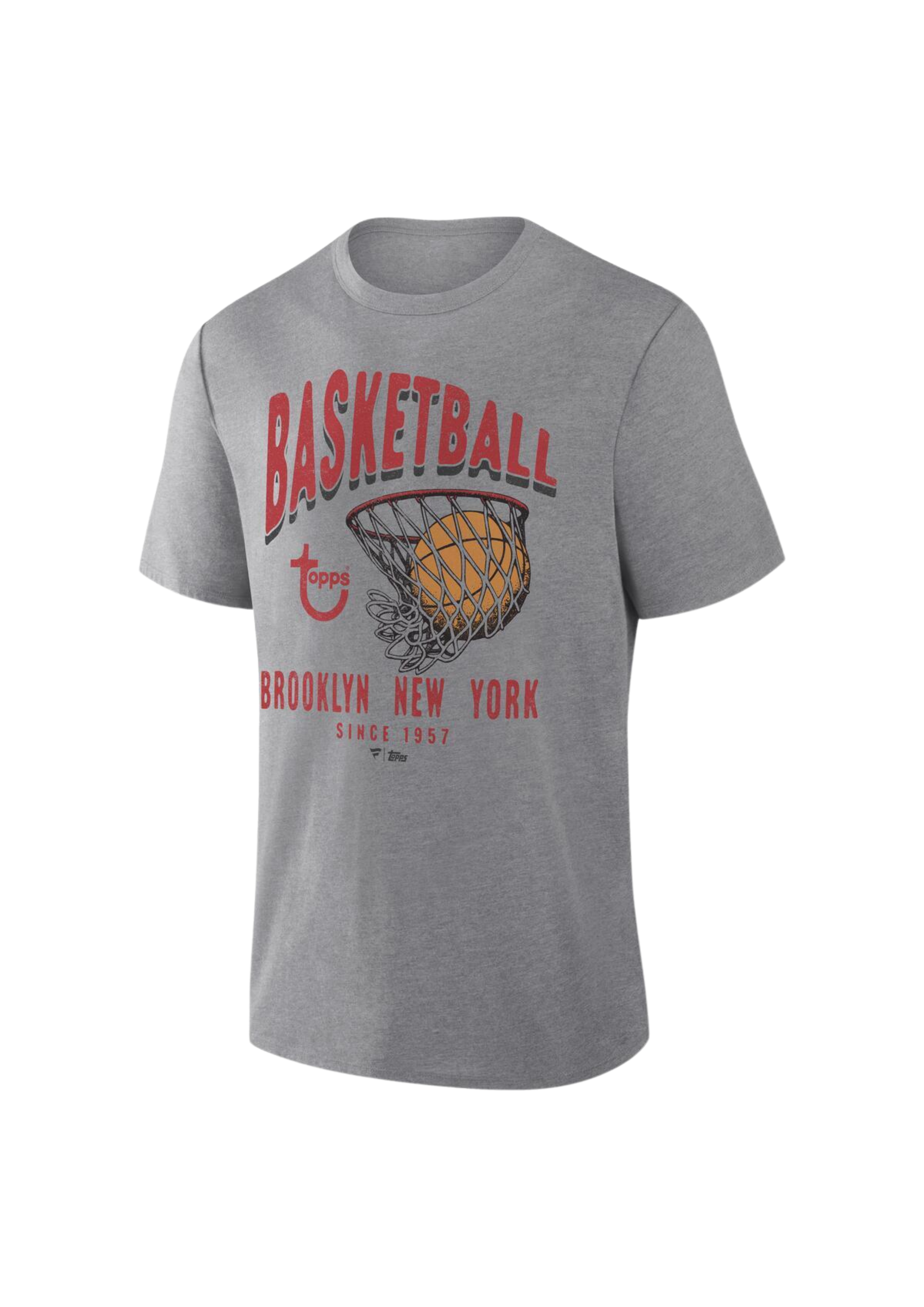 Topps x FB Basketball Brooklyn Gray Tee