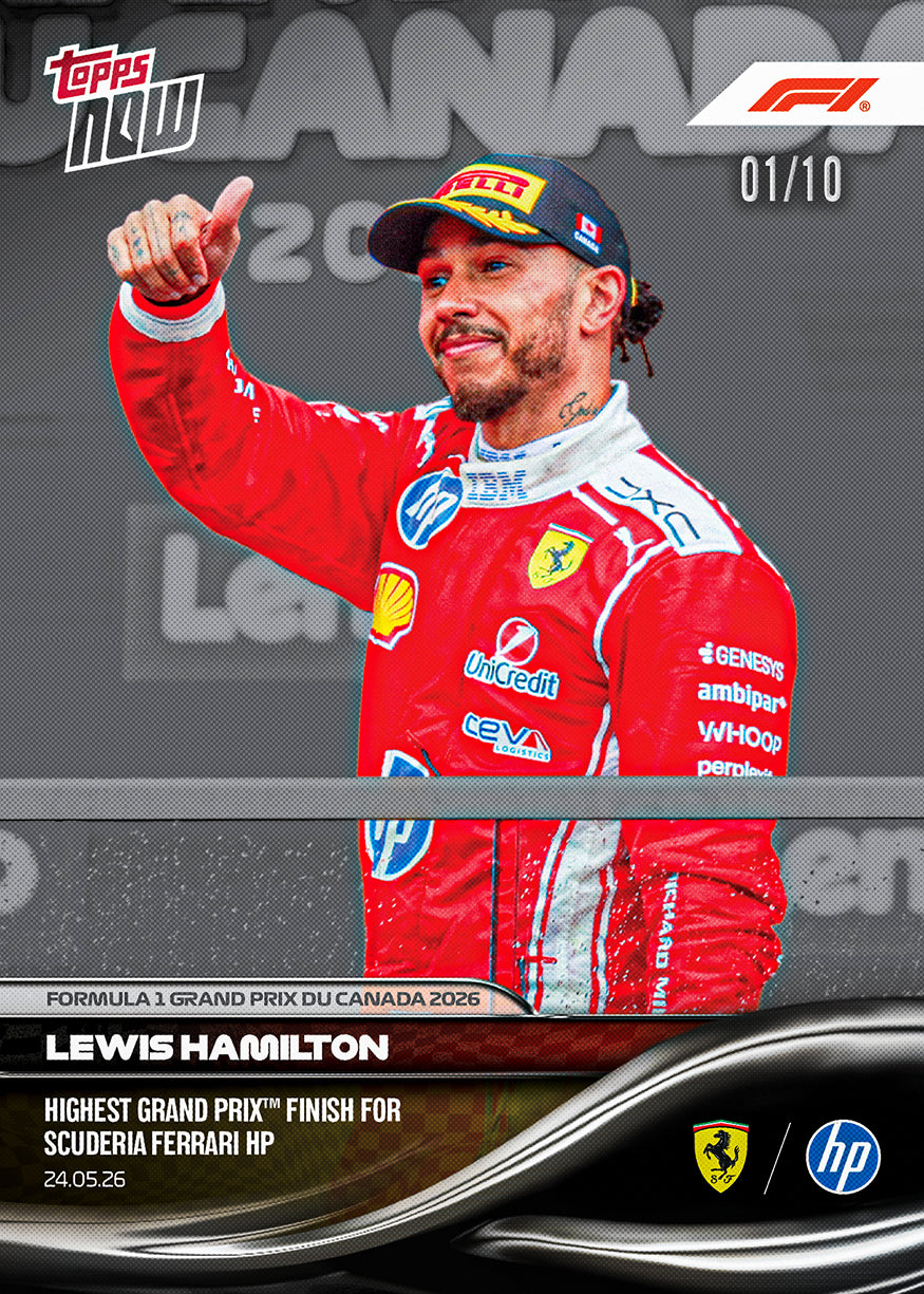 Lewis Hamilton - 2026 Formula 1 Topps NOW - Card 32 - PR: 5960 - Image 4