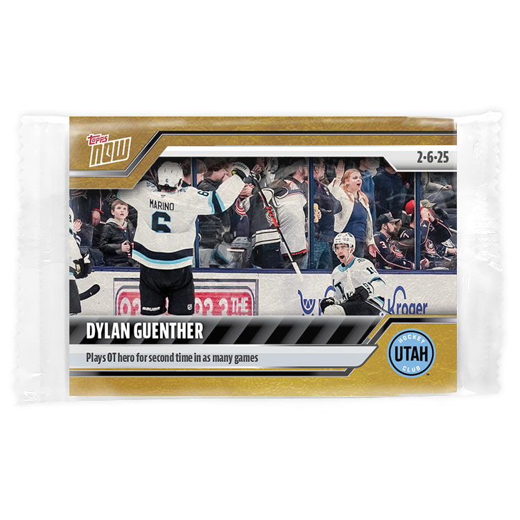 Dylan Guenther - 2024-25 NHL Topps NOW - Sticker # 108 Pack - PR: 140 - Image 3
