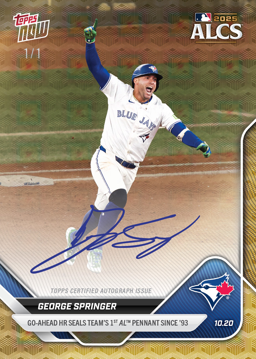 George Springer - 2025 MLB Topps NOW - Card 888 - PR: 8000 - Image 2