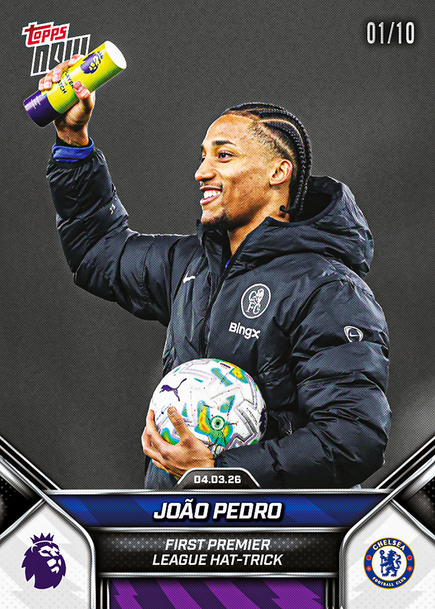 João Pedro - 2025-26 Premier League Topps NOW - Card 152 - PR: 949 - Image 4