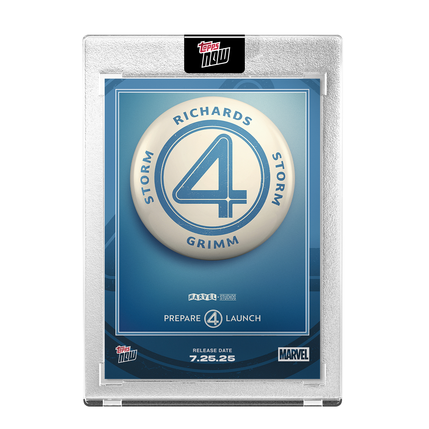 Alternative view of 2025 Marvel Topps NOW Fantastic Four: First Steps - PR: 6909