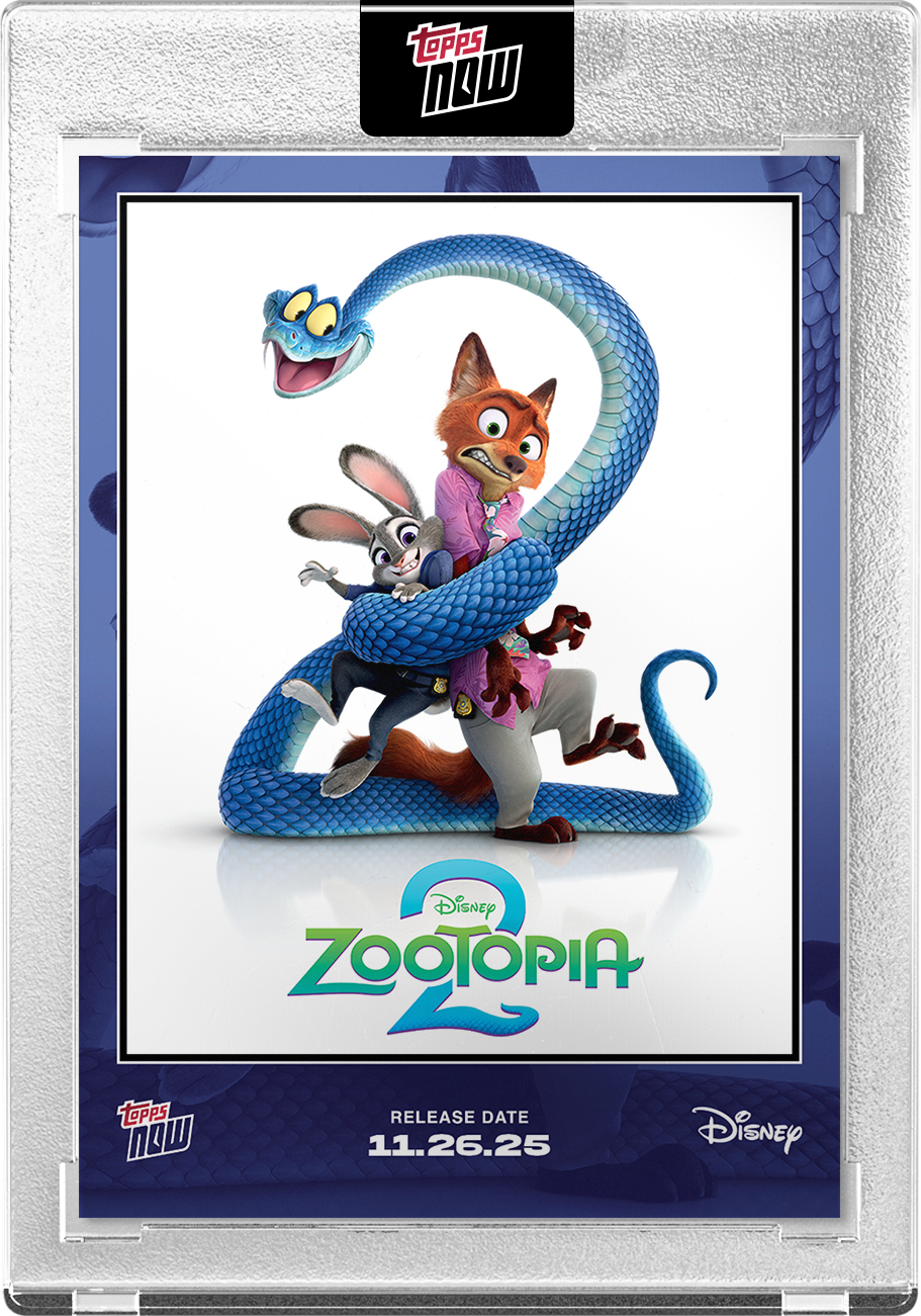 2025 Disney Topps NOW Zootopia - PR: 4204