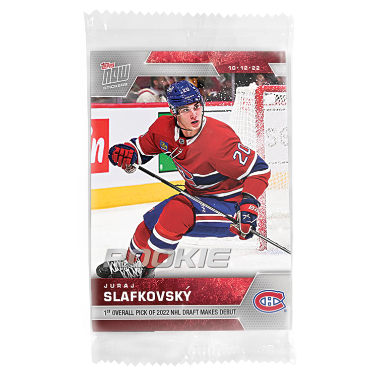 2022-23 NHL TOPPS NOW 5-Sticker Pack - Stickers #1-9 - Image 5