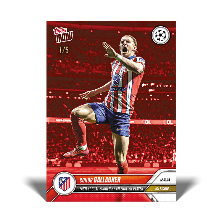 Conor Gallagher - 2024-25 UCL Topps NOW Card 128 - PR: 205 - Image 4