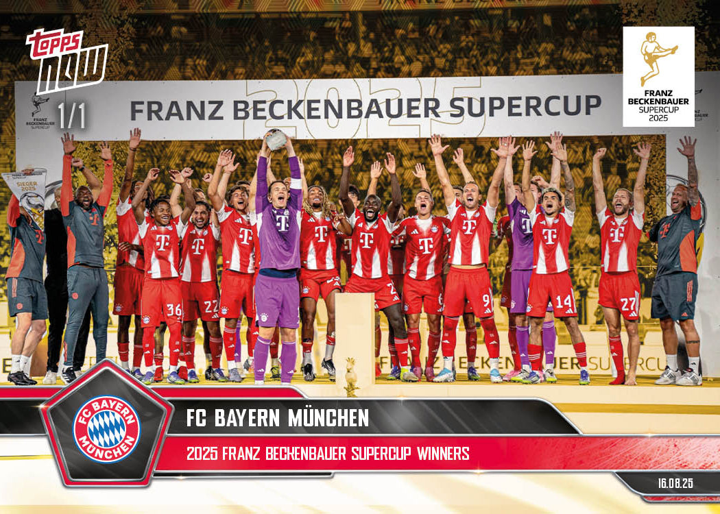 FC Bayern München - 2025-26 Bundesliga Topps NOW Card 1 - PR: 704 - Image 2