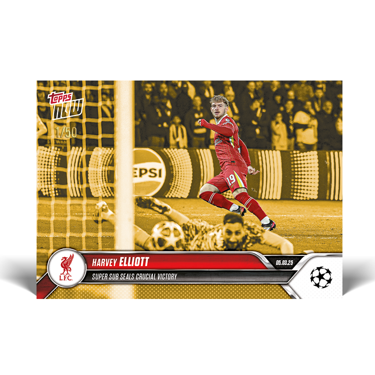 Harvey Elliott - 2024-25 UCL Topps NOW Card 119 - PR: 423 - Image 7