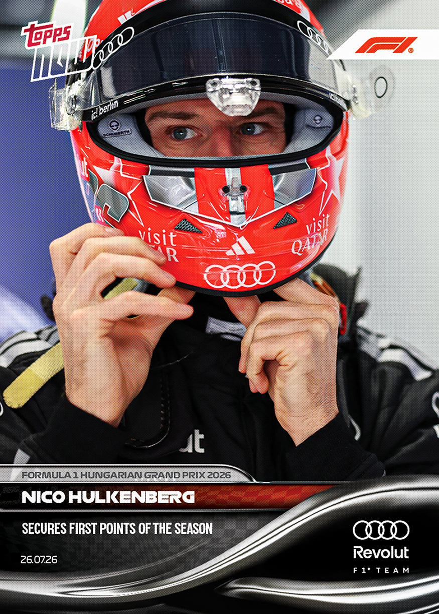 Nico Hulkenberg - 2026 Formula 1 Topps NOW - Card 52 - PR: 1730