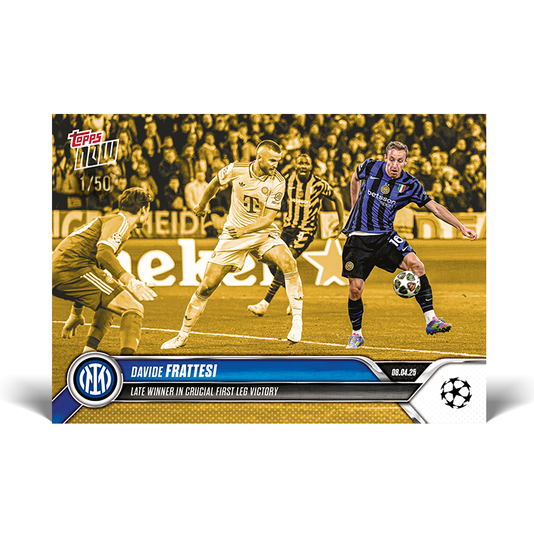 Davide Frattesi - 2024-25 UCL Topps NOW - Card 133 - PR: 115 - Image 6