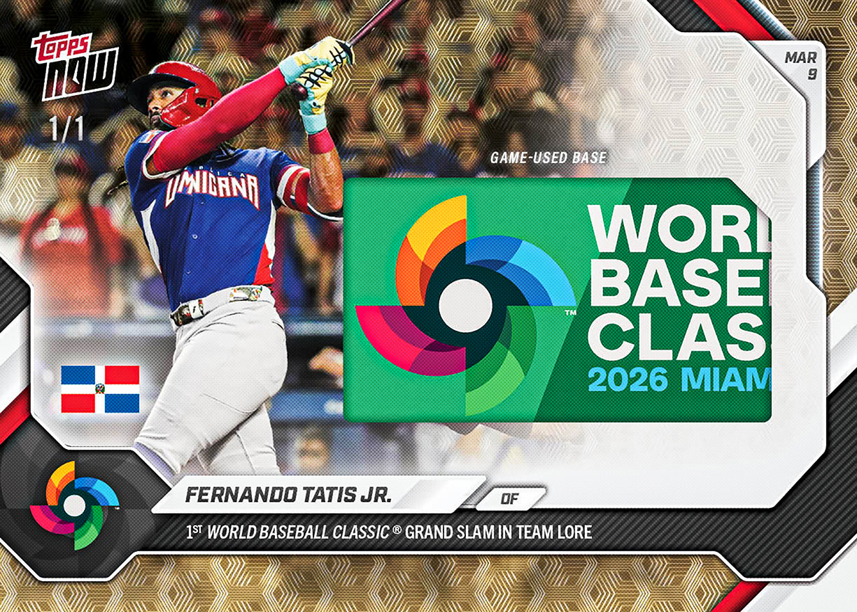 Fernando Tatis Jr. - 2026 World Baseball Classic Topps NOW - Card 18 - PR: 2203 - Image 2