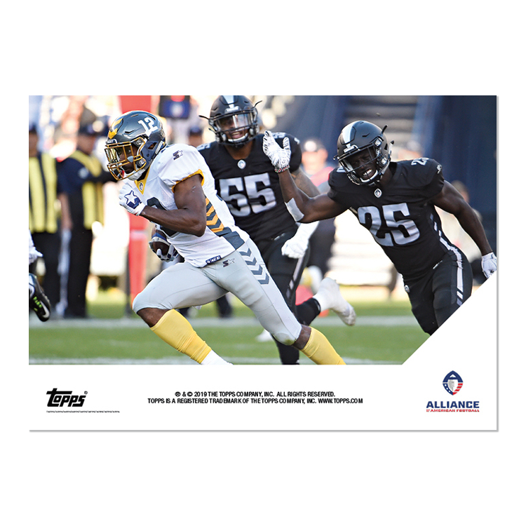 Dontez Ford - AAF TOPPS NOW Card 33 - Print Run: 261 - Image 2