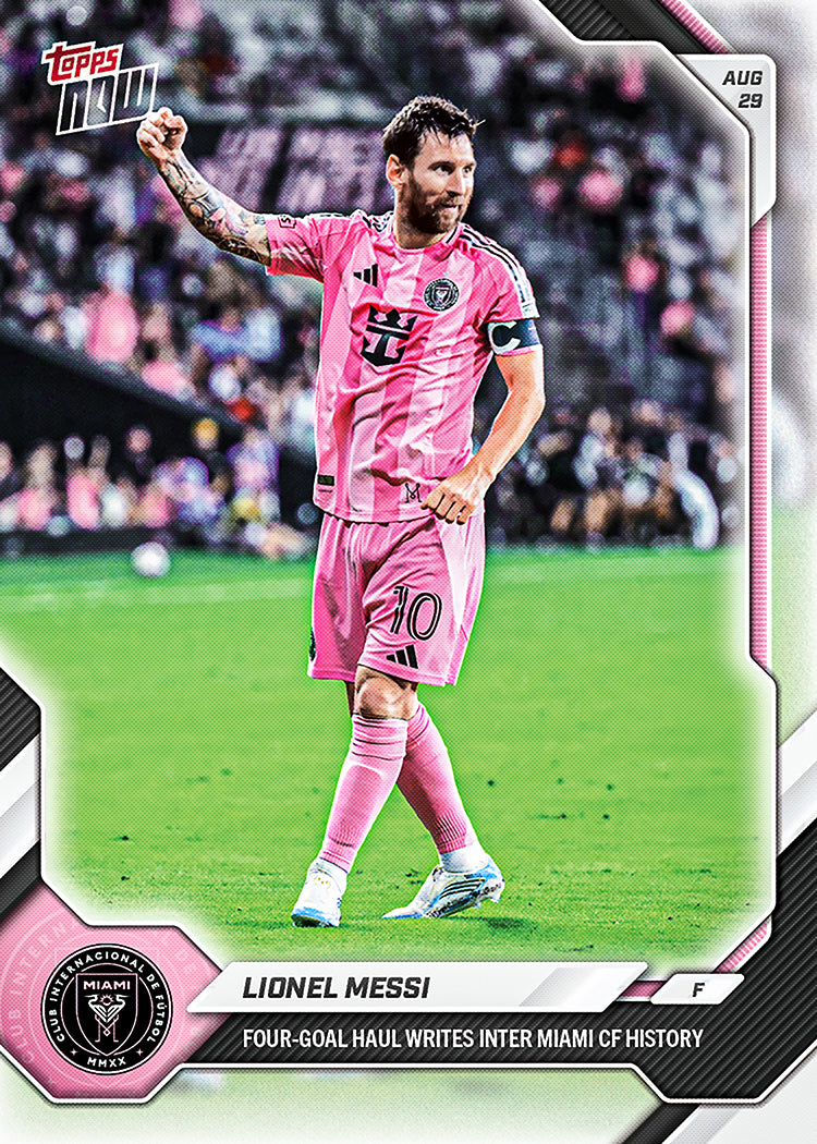 Lionel Messi - 2026 MLS Topps NOW - Card 70 - PR: 24794