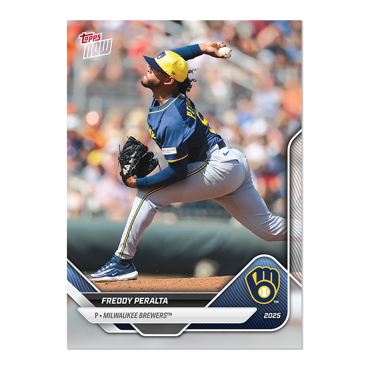 2025 Milwaukee Brewers MLB Topps NOW Road To Opening Day 11-Card Team Set - PR: 402 - Image 3