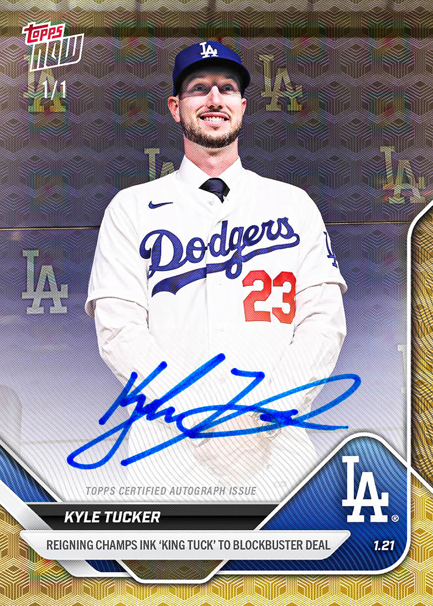 Kyle Tucker - 2025 MLB Topps NOW - Card OS18 - PR: 2556 - Image 2