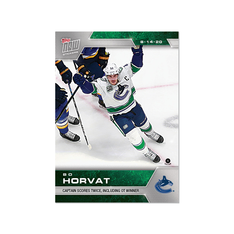 NHL TOPPS NOW 15-Sticker Pack - Stickers SCP57 - SCP71 - Print Run: 154 - Image 5