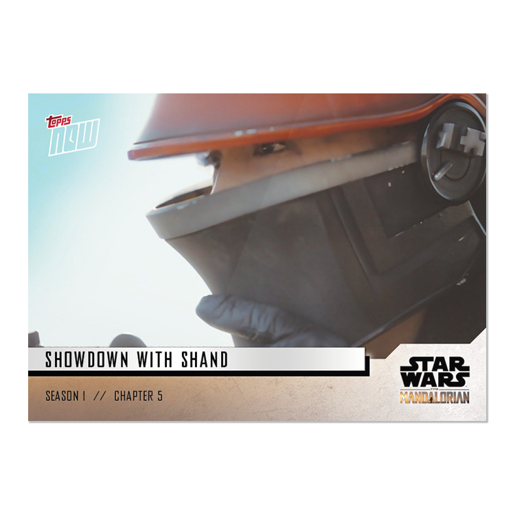 Star Wars: The Mandalorian TOPPS NOW 5-Card Pack - S1 : Chapter 5 - Print Run: 1179 - Image 8