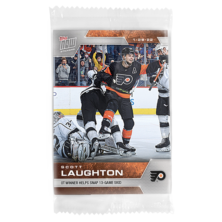 Alternative view of 2021-22 NHL TOPPS NOW 16-Sticker Pack - Stickers #262-277
