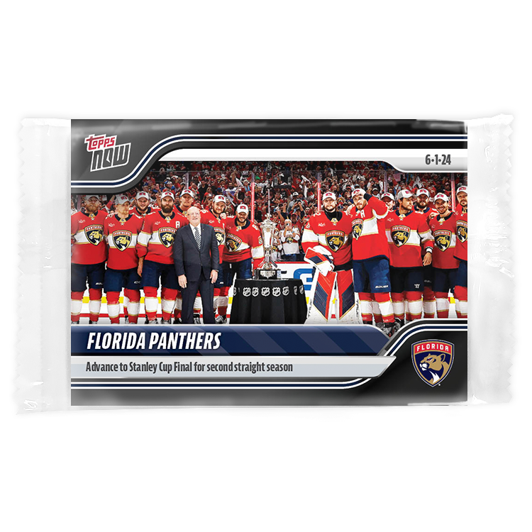 Florida Panthers - 2023-24 NHL TOPPS NOW - Sticker #213 Pack - PR: 124