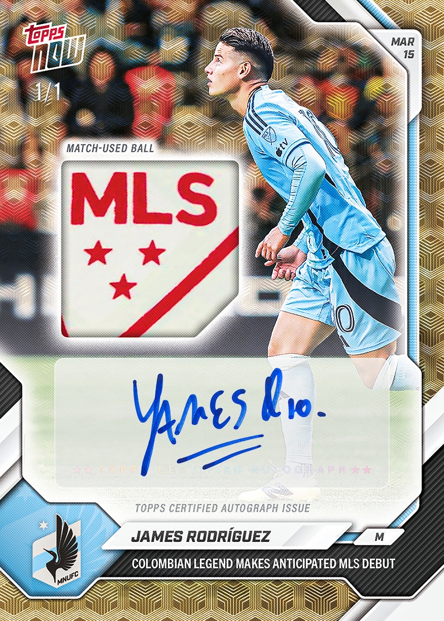 James Rodríguez - 2026 MLS Topps NOW - Card 15 - PR: 1196 - Image 2
