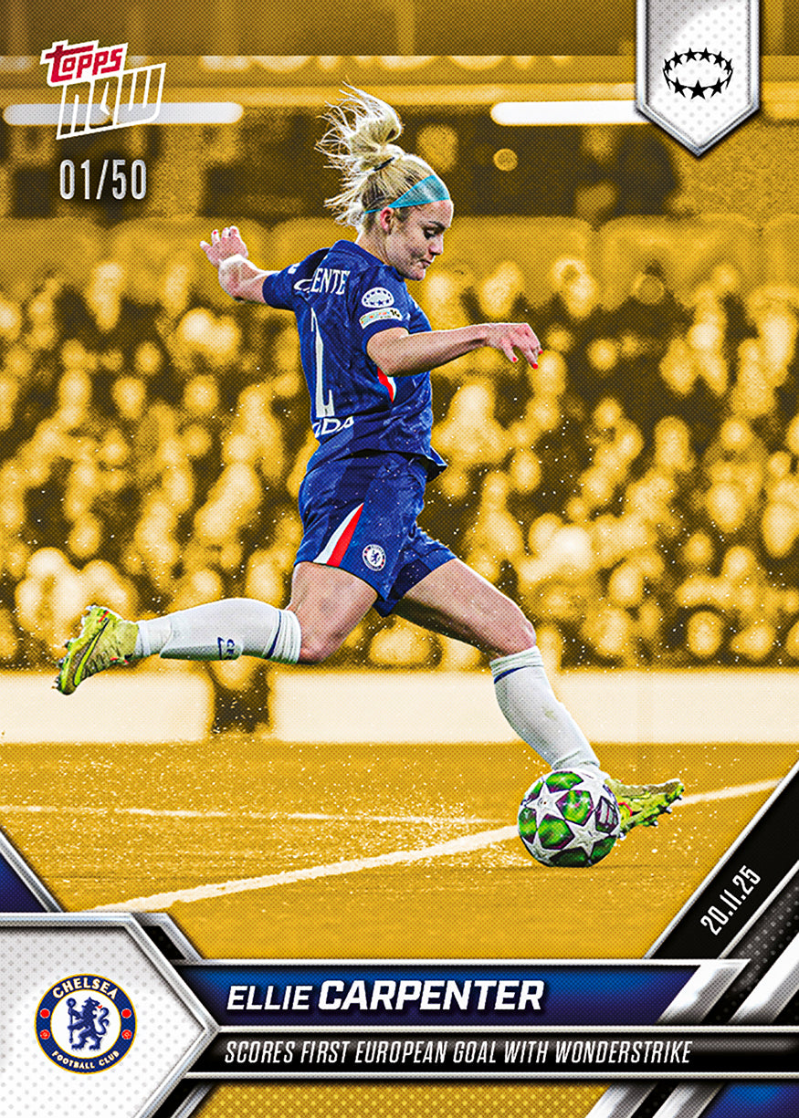 Ellie Carpenter - 2025-26 UWCL Topps NOW - Card 13 - PR: 398 - Image 6
