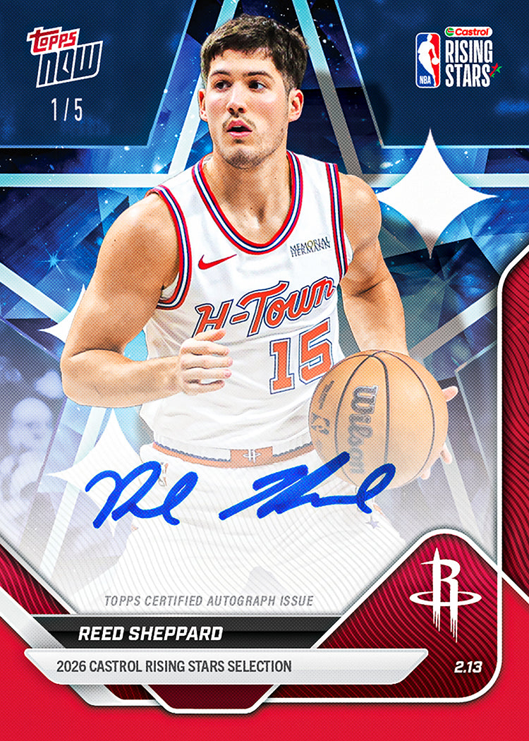 2026 Rising Stars Set - NBA Topps NOW - 22 Card Set - PR: 7287 - Image 6