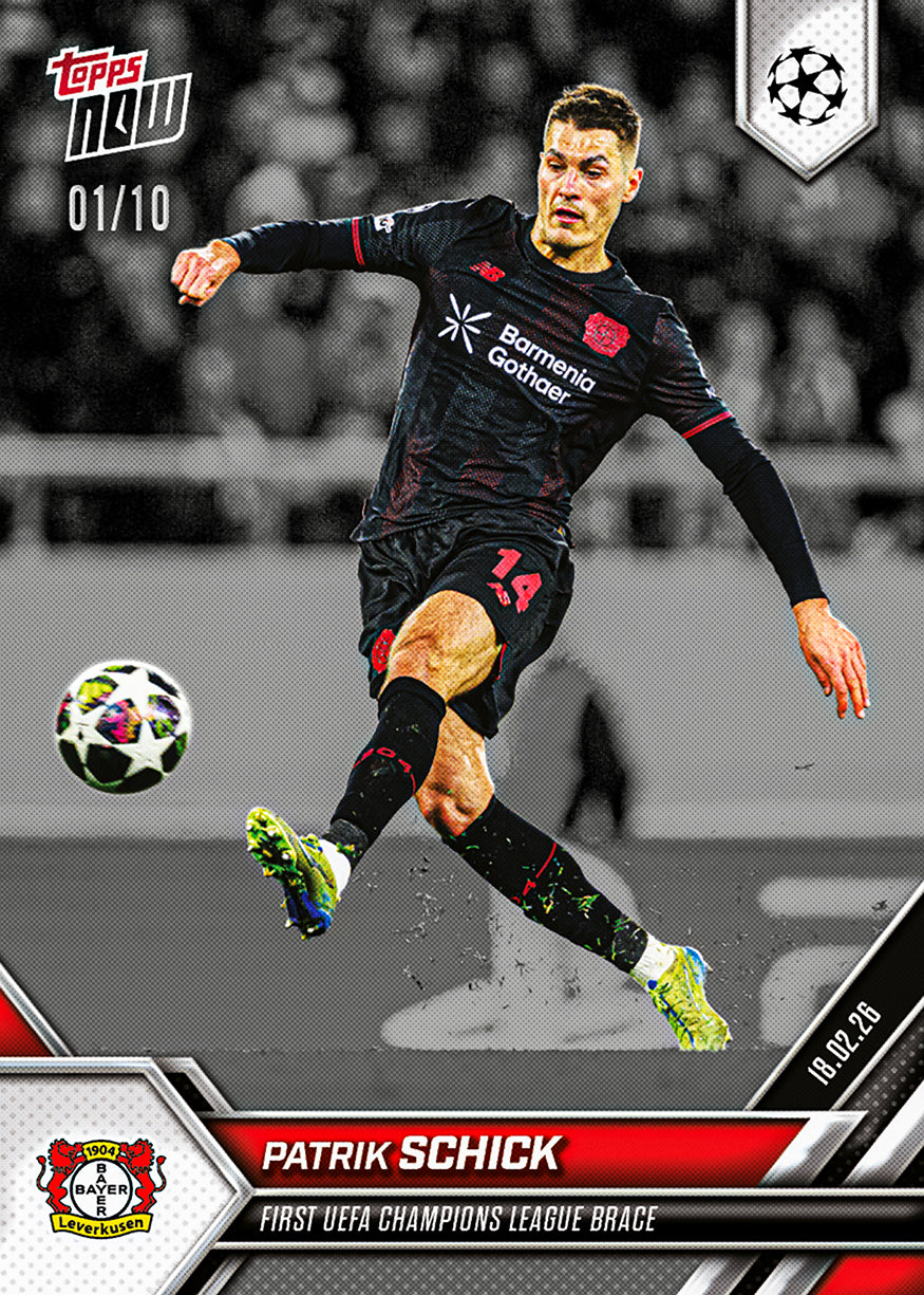 Patrik Schick - 2025-26 UCL Topps NOW - Card 93 - PR: 130 - Image 4