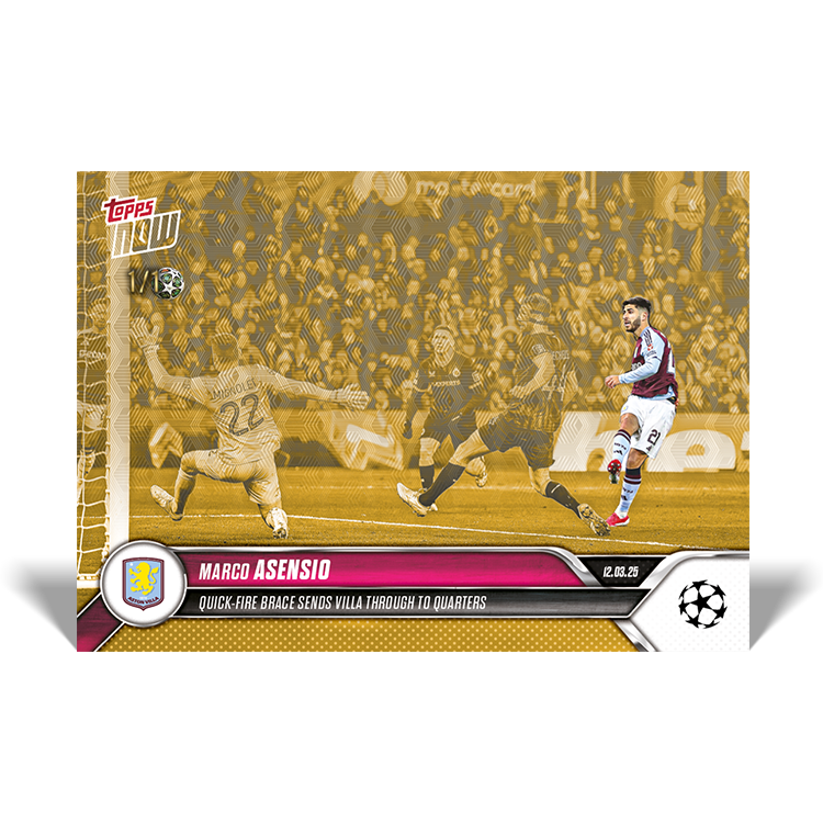 Marco Asensio - 2024-25 UCL Topps NOW Card 127 - PR: 121 - Image 3