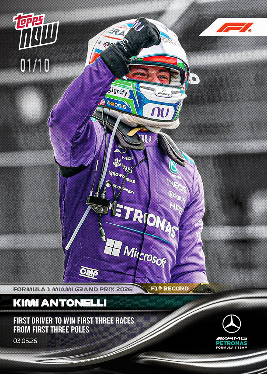 Kimi Antonelli - 2026 Formula 1 Topps NOW - Card 25 - PR: 15669 - Image 4