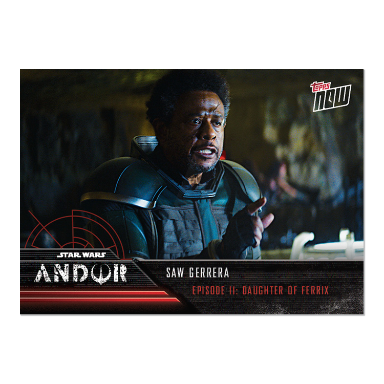 2022 TOPPS NOW Star Wars: Andor Episode 11 - 5 Card Set - PR: 657 - Image 9