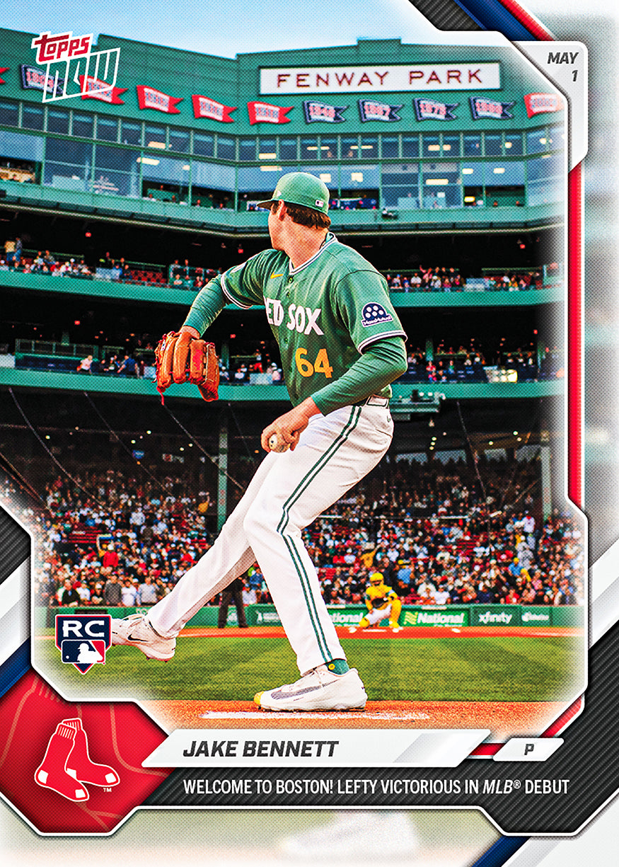 Jake Bennett - 2026 MLB Topps NOW - Card 149 - PR: 1358 - Image 2