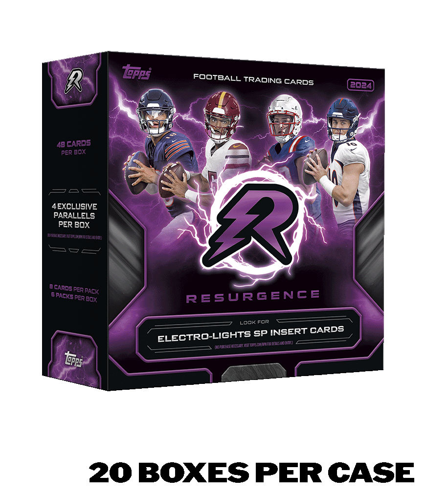 2024 Topps Resurgence Football - Mega Box - Sealed Case