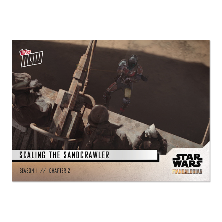 Star Wars: The Mandalorian TOPPS NOW 5-Card Pack - S1 : Chapter 2 - Print Run: 553 - Image 6