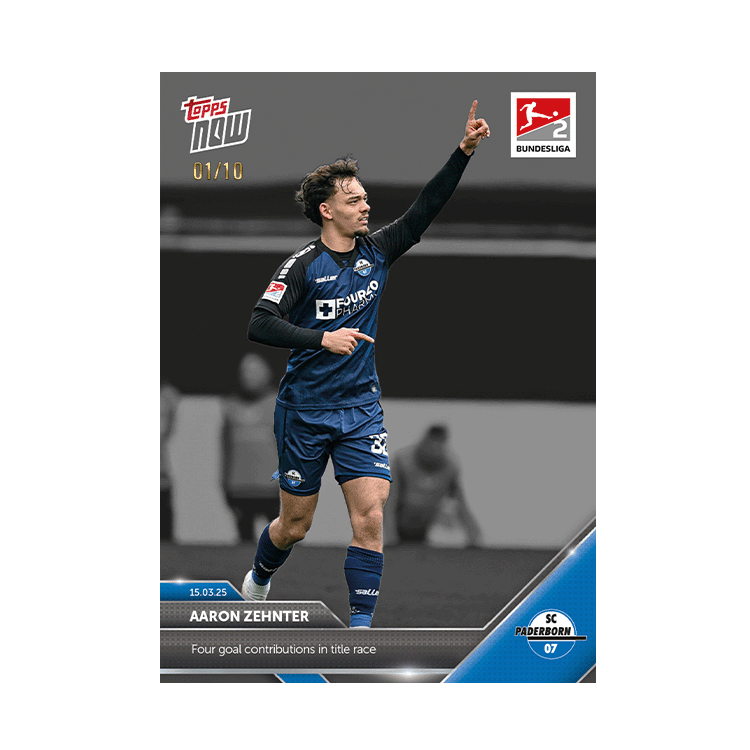 Aaron Zehnter - 2024-25 Bundesliga Topps NOW Card 144 - PR: 136 - Image 5