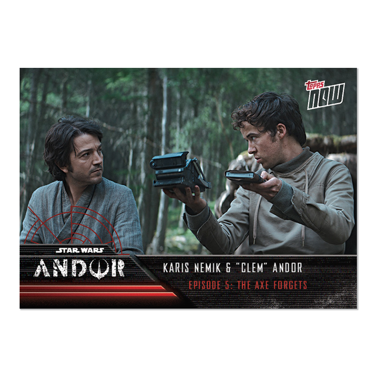 Alternative view of 2022 TOPPS NOW Star Wars: Andor Episode 5 - 5 Card Set - PR: 670