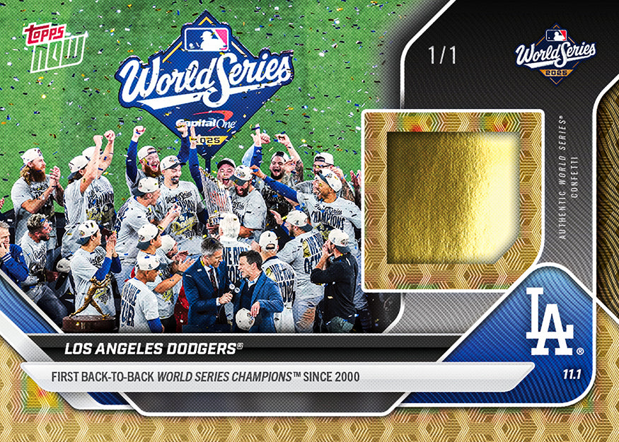 Los Angeles Dodgers - 2025 MLB Topps NOW - Card 929 - PR: 24578 - Image 2