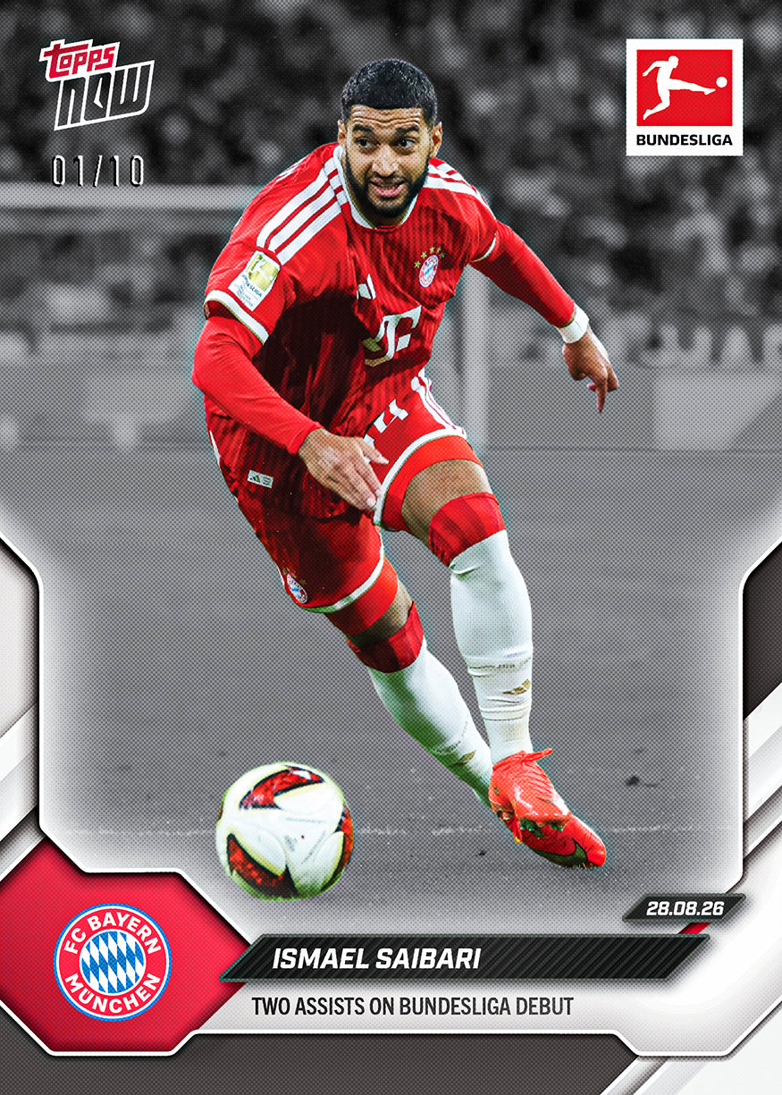 Ismael Saibari - 2026-27 Bundesliga Topps NOW - Card 5 - Image 4