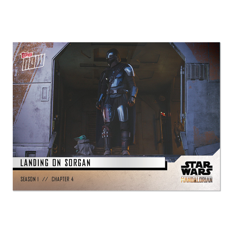 Star Wars: The Mandalorian TOPPS NOW 5-Card Pack - S1 : Chapter 4 - Print Run: 1004 - Image 2