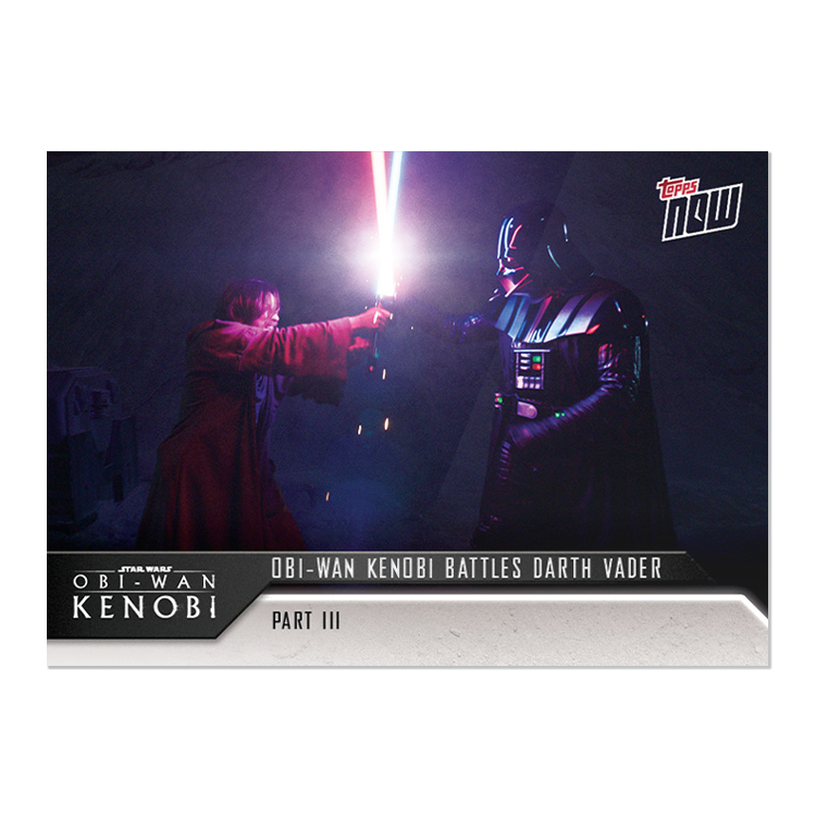 2022 Topps Now Star Wars: Obi-Wan Kenobi 5-Card Pack (Part III) - PR: 1330 - Image 9