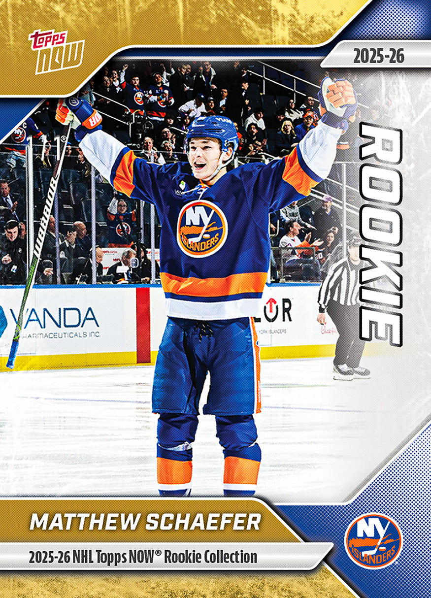 2025-26 NHL Topps NOW Rookie Collection 10-Sticker Set - PR: 600 - Image 2