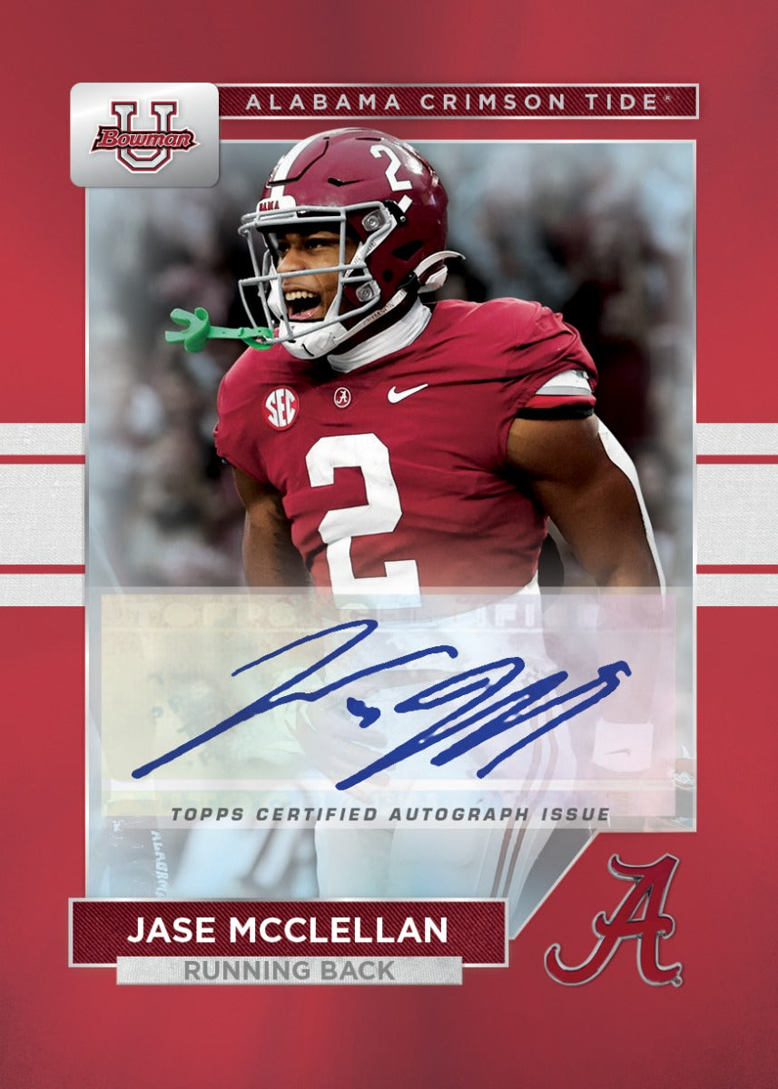 2023 Bowman U Alabama Football - Image 3
