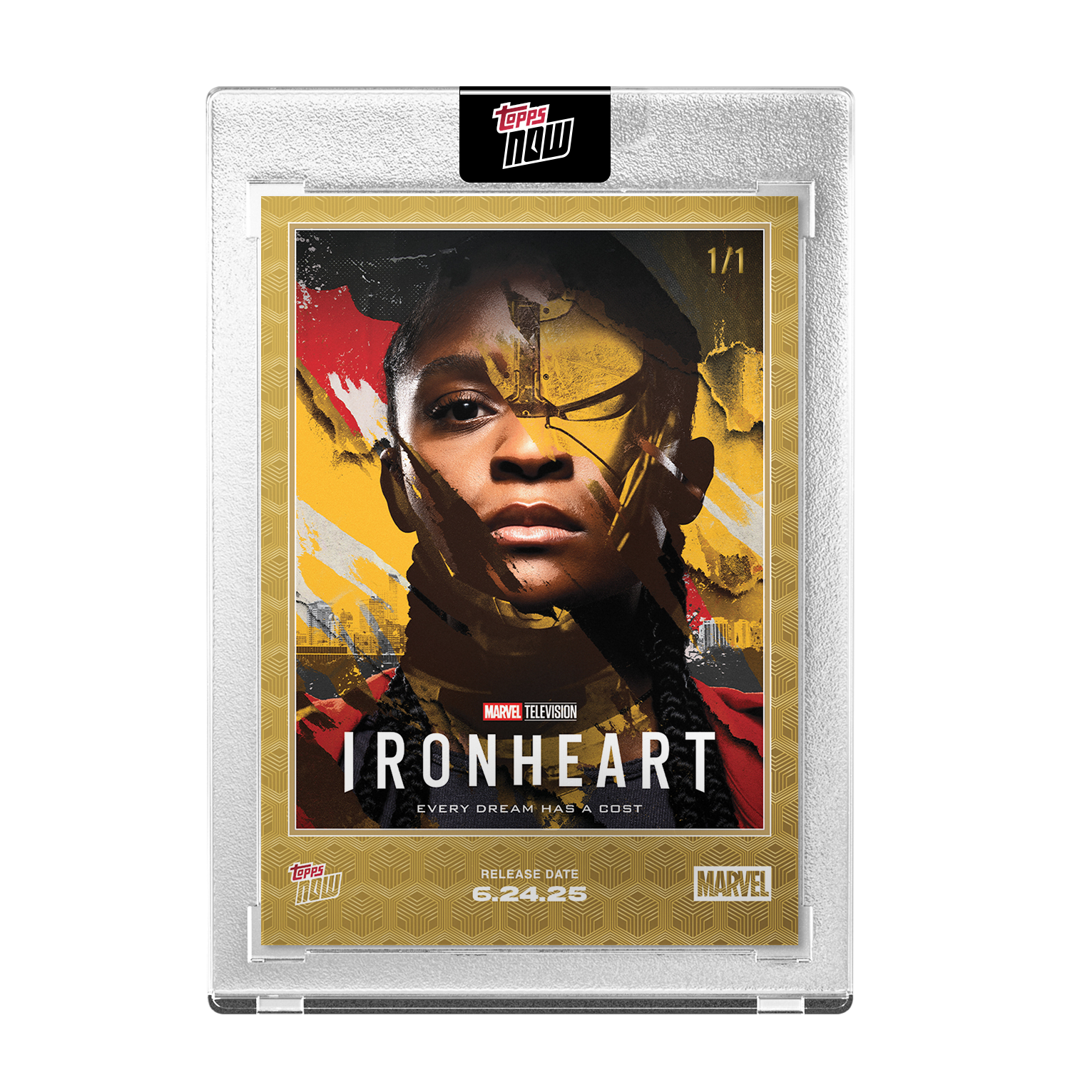 Alternative view of 2025 Marvel Topps NOW Ironheart - PR: 1592
