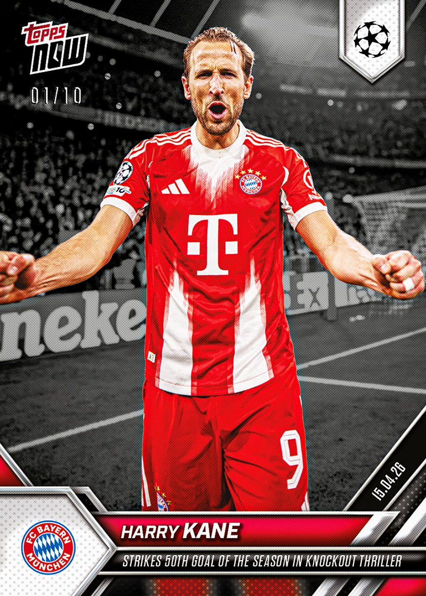 Harry Kane - 2025-26 UCL Topps NOW - Card 124 - PR: 1133 - Image 4