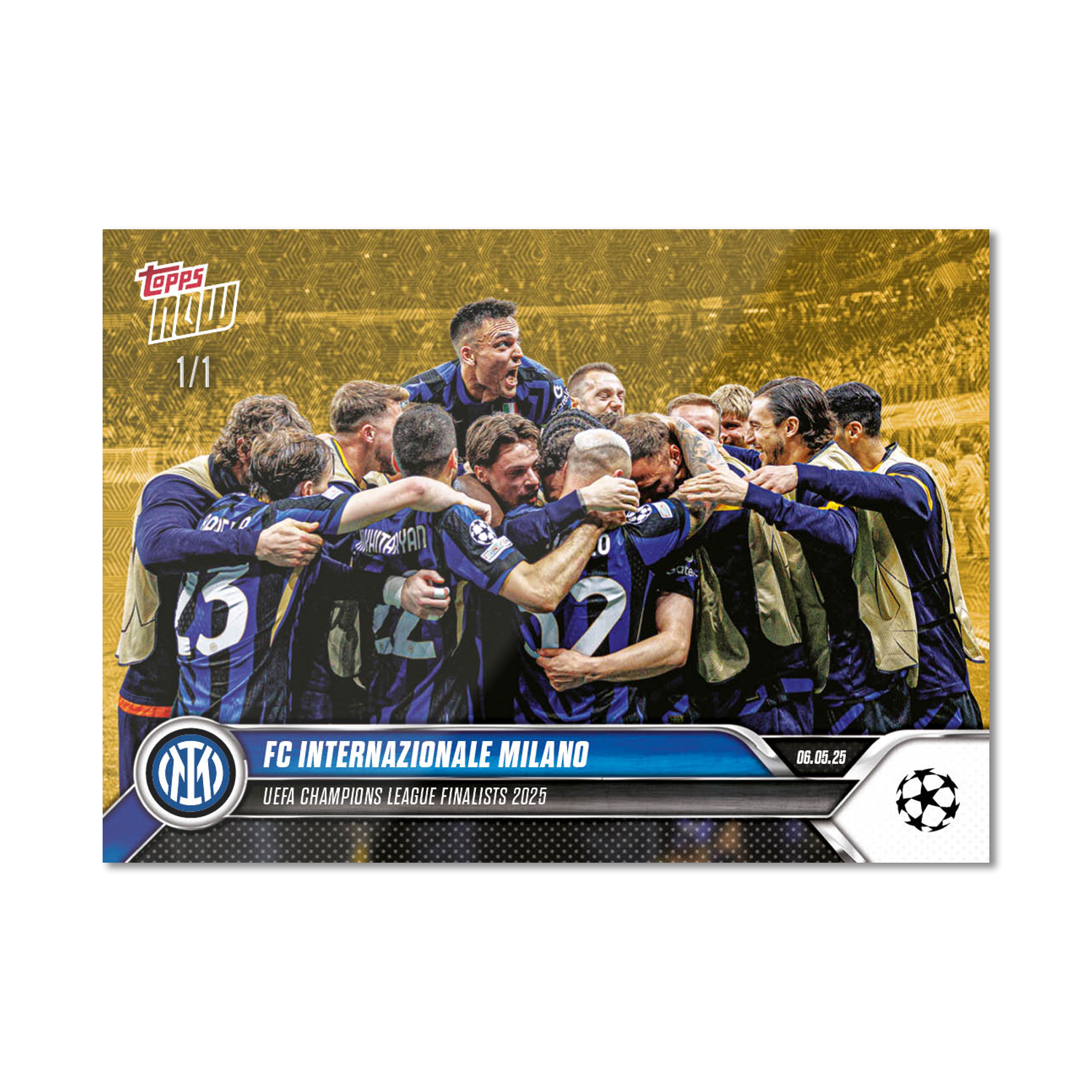 FC Internazionale Milano - 2024-25 UCL Topps NOW - Card 154 - Image 2