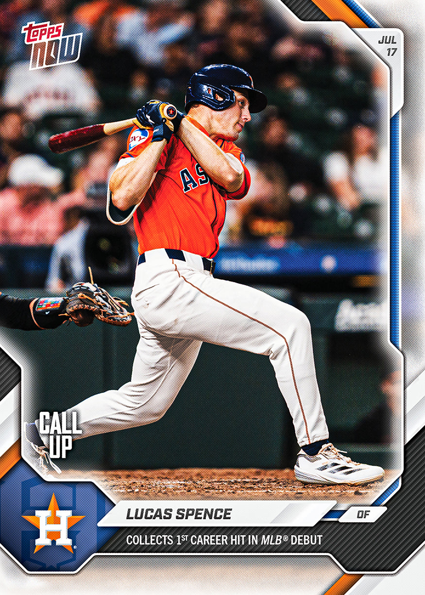 Lucas Spence - 2026 MLB Topps NOW - Card 457 - PR: 599