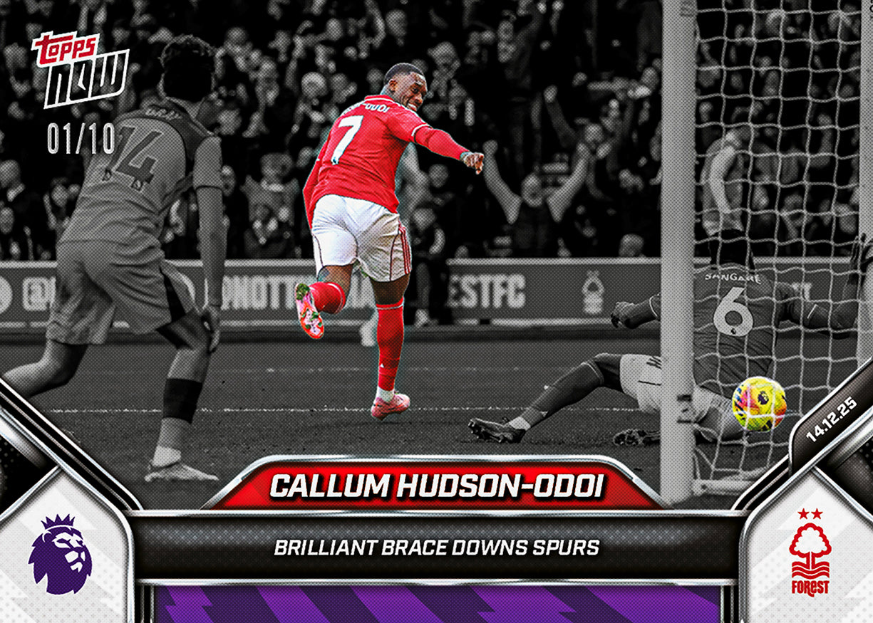Callum Hudson-Odoi - 2025-26 Premier League Topps NOW - Card 81 - PR: 150 - Image 4