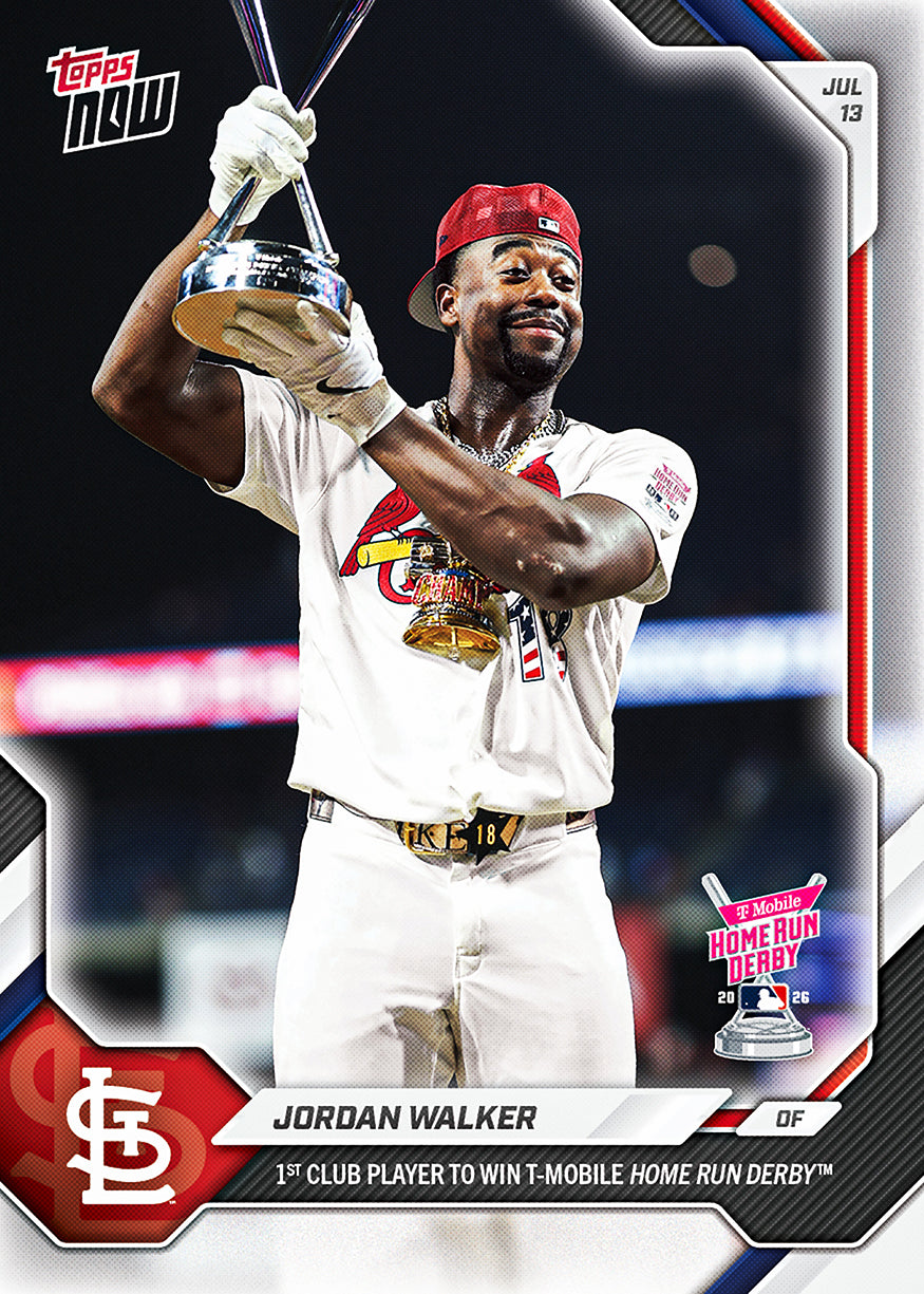 Jordan Walker - 2026 MLB Topps NOW - Card 451 - PR: 8208