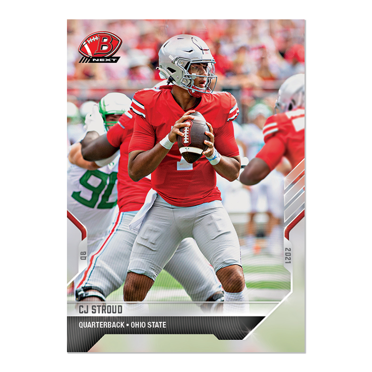 2-Card Bundle - 2021 Bowman NEXT TOPPS NOW Football - Cards #9-10 - Image 2
