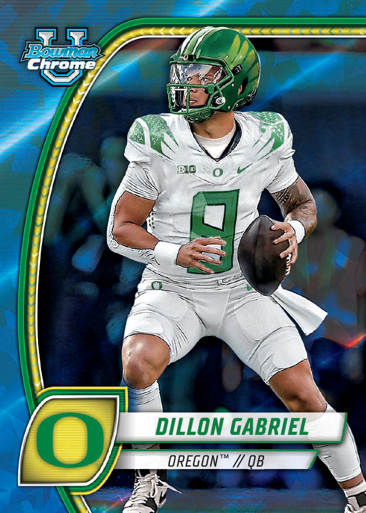 2024 Bowman University Chrome Football Sapphire Edition - Hobby Box - Image 4