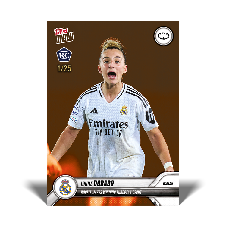 Irune Dorado - 2024-25 UWCL Topps NOW Card 19 - PR: 426 - Image 6
