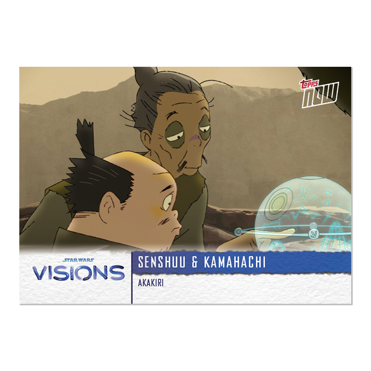 2021 Star Wars Visions TOPPS NOW - 5-Card Pack - Akakiri - PR: 484 - Image 6